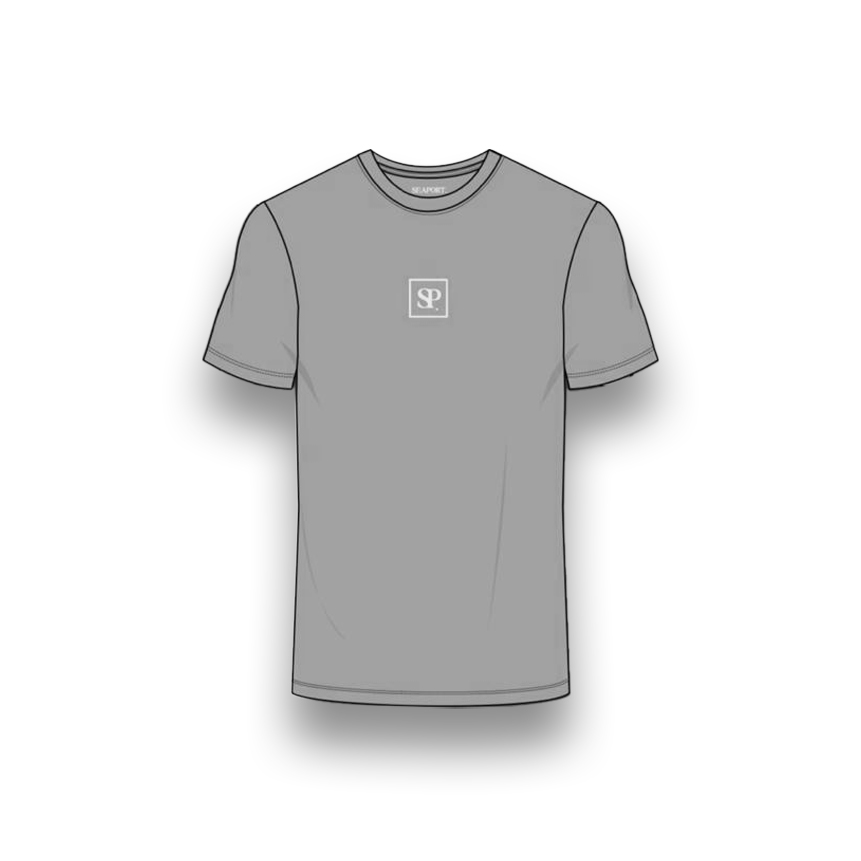 Seaport Studio – Signature Grey T-Shirt